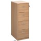 Infinite Lockable Wooden Filing Cabinet - 45KG Capacity Per Draw